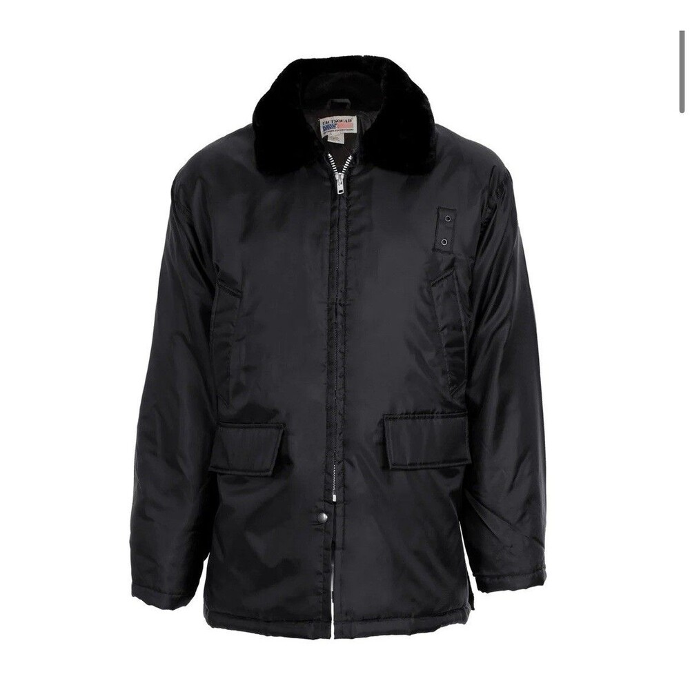 Image First Tact Squad Security Parka w/ Removable Hood Navy Blue Small 921P NWT
